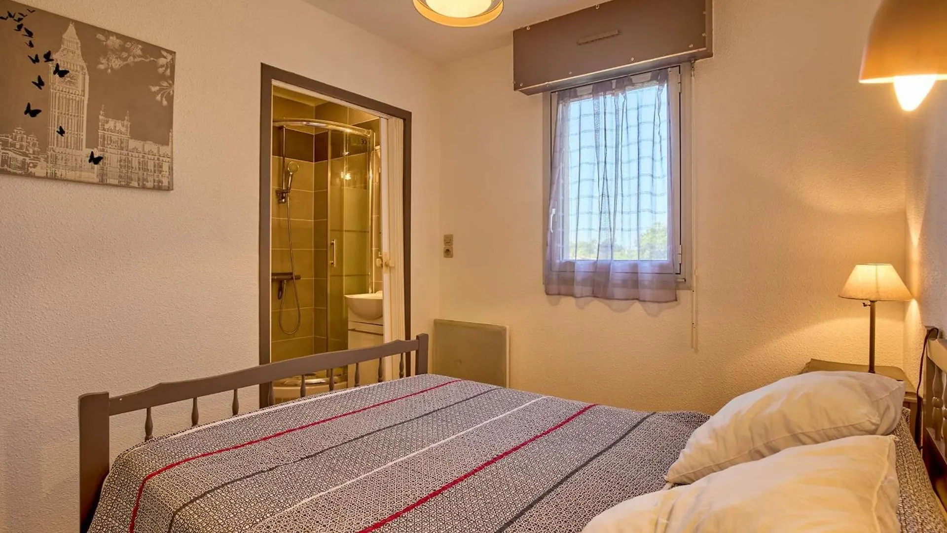 アパート Charmant T2 Avec Balcon Sud Et Wifi A Barbotan - Fr-1-841-74